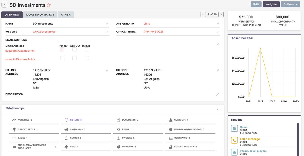 Open Source CRM